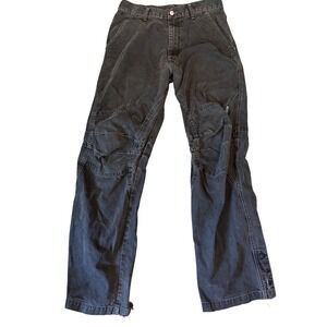 Vintage Diesel streetwear men's black‎ pants size 30